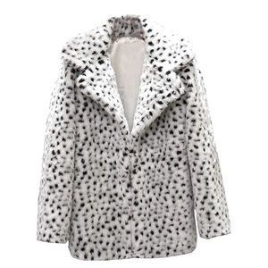 FAUX FUR Leopard Coat